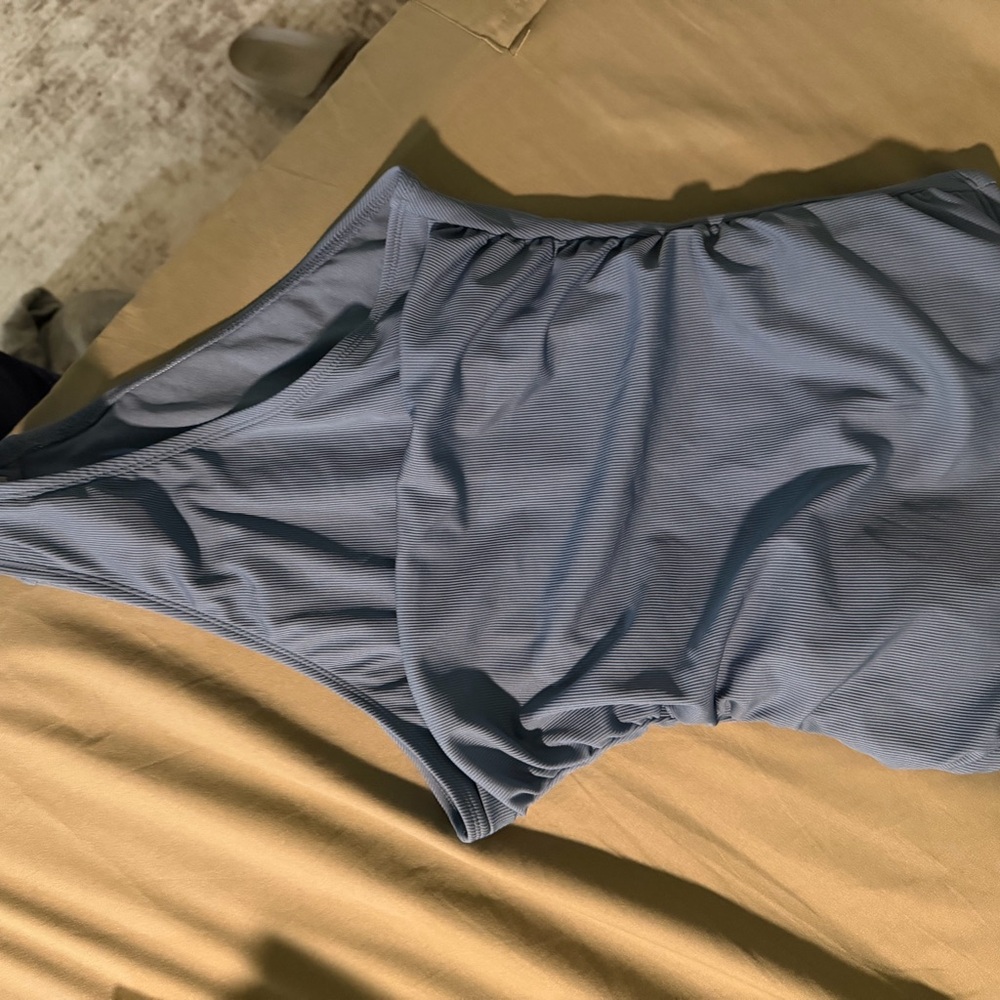 Blue One-Piece Swimsuit